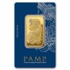 Picture of Pamp Suisse Lady Fortuna 1 oz Gold Bar - In Assay Card