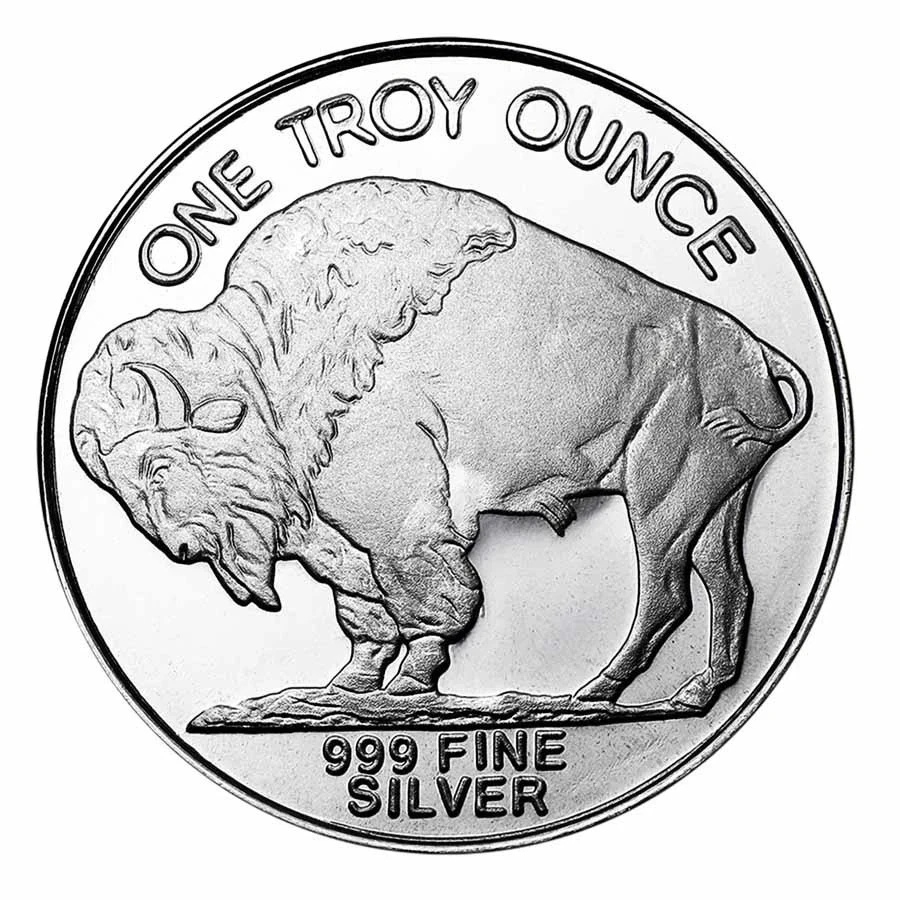 Picture of Elemetal Mint Buffalo 1 oz Silver Round - Circulated