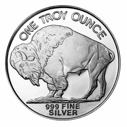 Picture of Elemetal Mint Buffalo 1 oz Silver Round - Circulated
