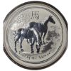 Picture of  2014 Australian Year of the Horse 10 oz Silver Coin - In Capsule, Circulated 