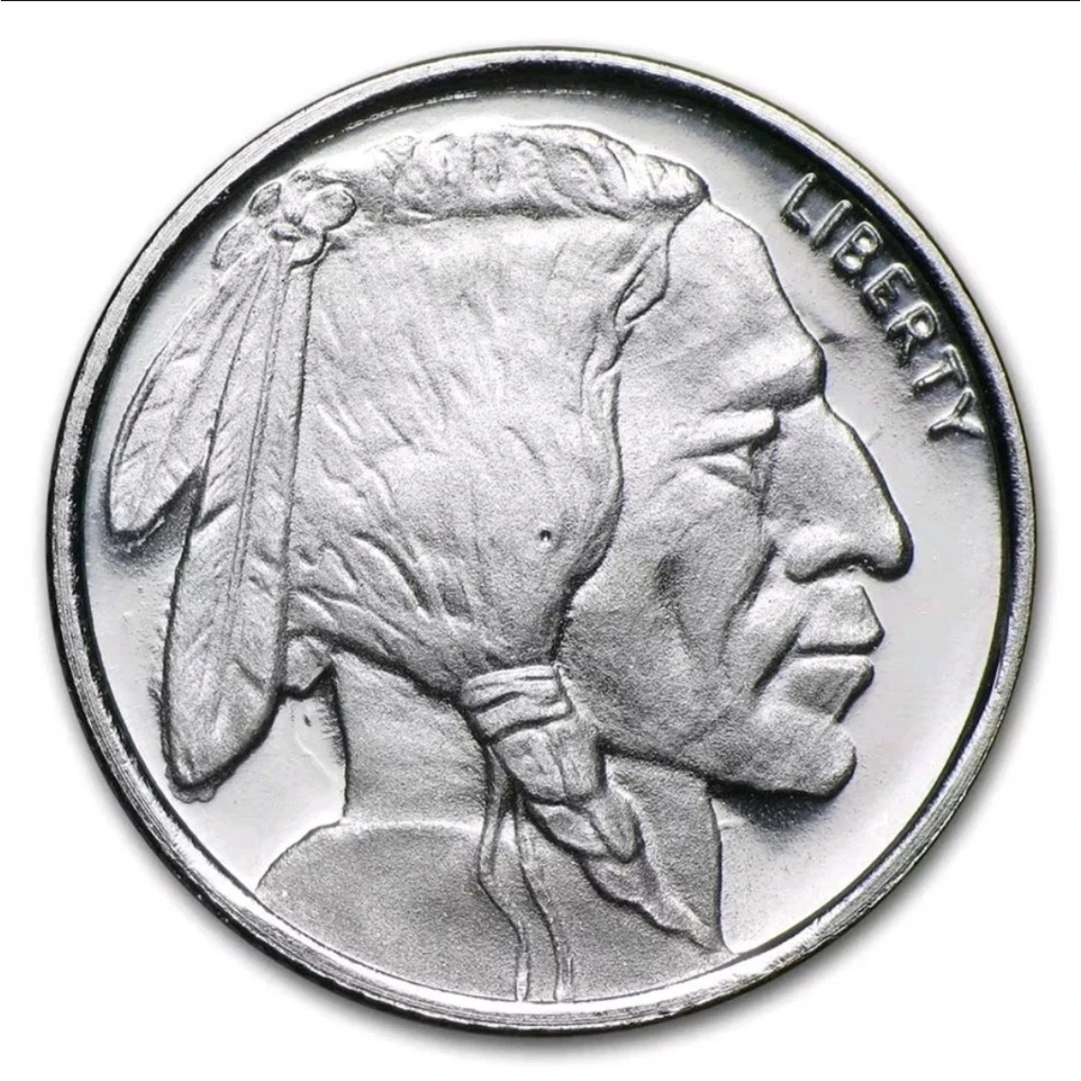 Picture of Highland Mint Buffalo 1/10 oz Silver Round - Circulated
