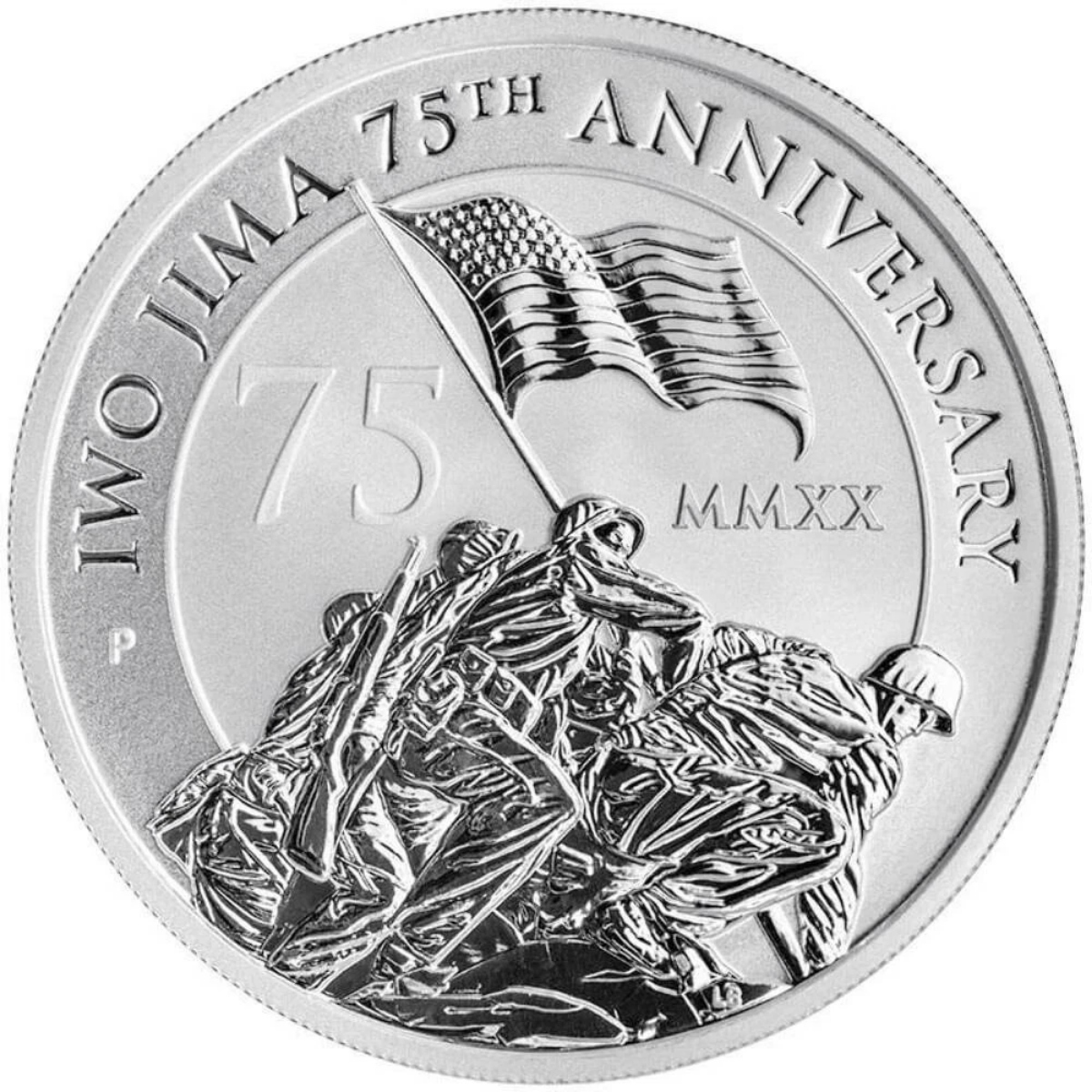 Picture of  2020 Iwo Jima 75th Anniversary 1oz High Relief Proof Silver Coin- In Capsule