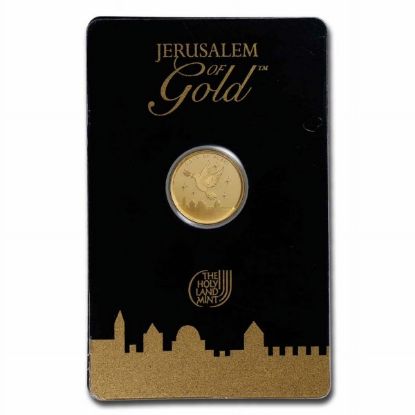 Picture of 2023 Holy Land Mint Dove of Peace 1/10 oz Gold Round - In Graphic Assay