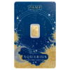 Picture of Pamp Suisse Zodiacs Series - Aquarius 1/2 gram Gold Bar - In Assay