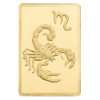 Picture of Pamp Suisse Zodiacs Series - Scorpio 1/2 gram Gold Bar - In Assay
