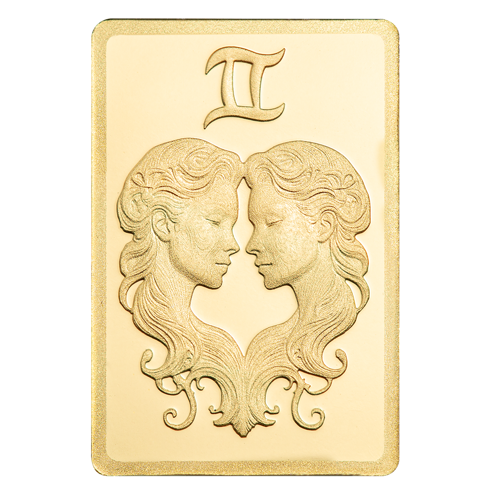 Picture of Pamp Suisse Zodiacs Series - Gemini 1/2 gram Gold Bar - In Assay