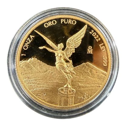 Picture of 2022 Mexico Libertad 1 oz Proof Gold Round – Ultra Low Mintage 1,300
