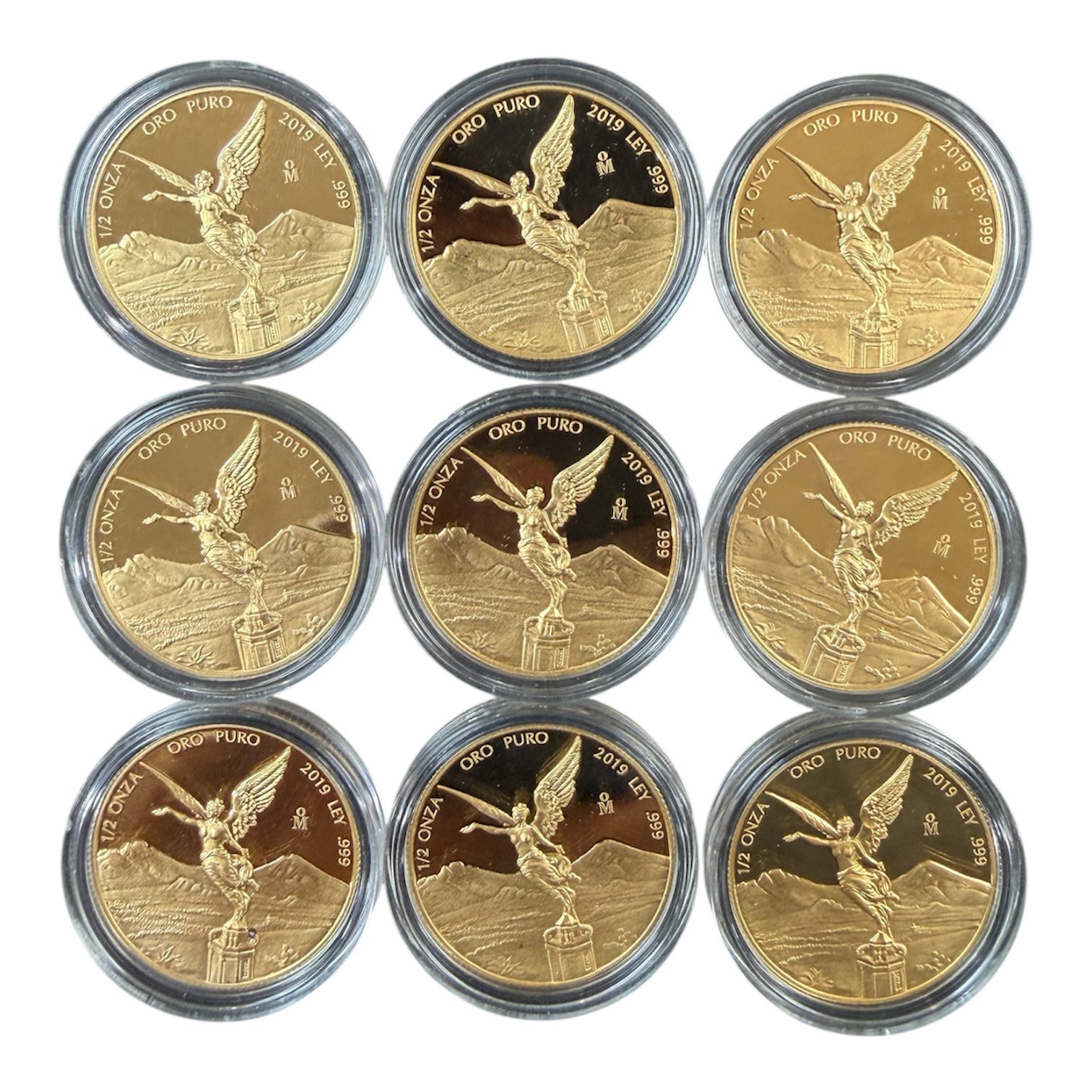 Picture of 2019 Mexico 1/2 oz Onza Gold Libertad Coin - Ultra Low Mintage 650