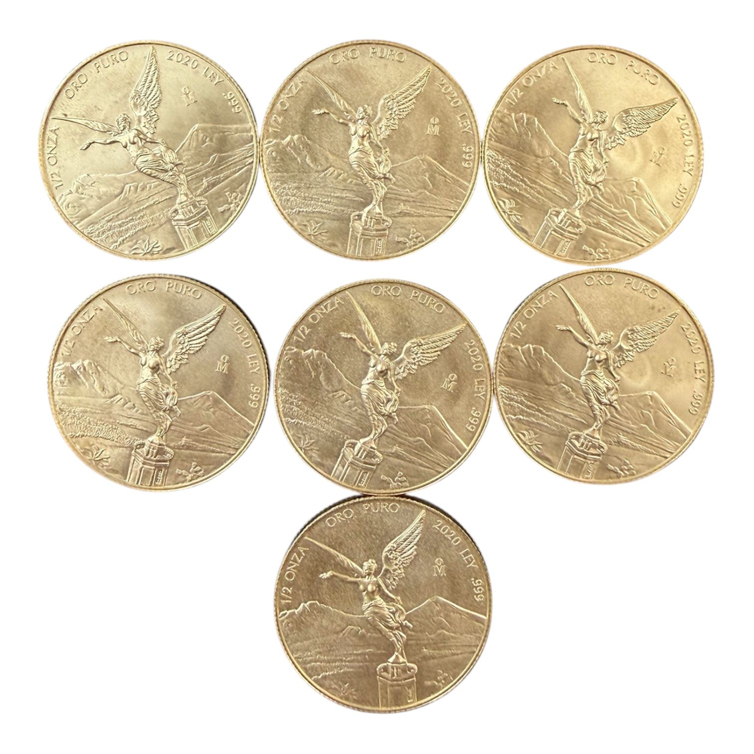 Picture of 2020 Mexico 1/2 oz Onza Gold Libertad Coin - Low Mintage 700