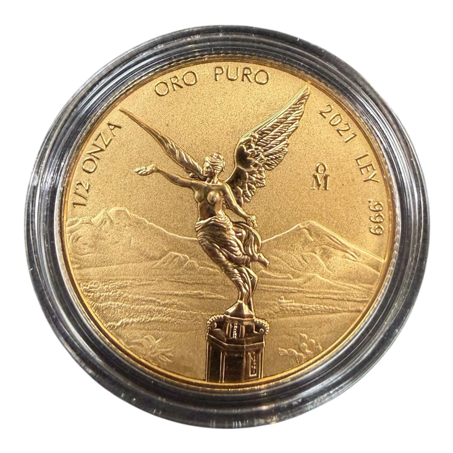 Picture of 2021 Mexico 1/2 oz Onza Reverse Proof Gold Libertad Coin - Low Mintage 500