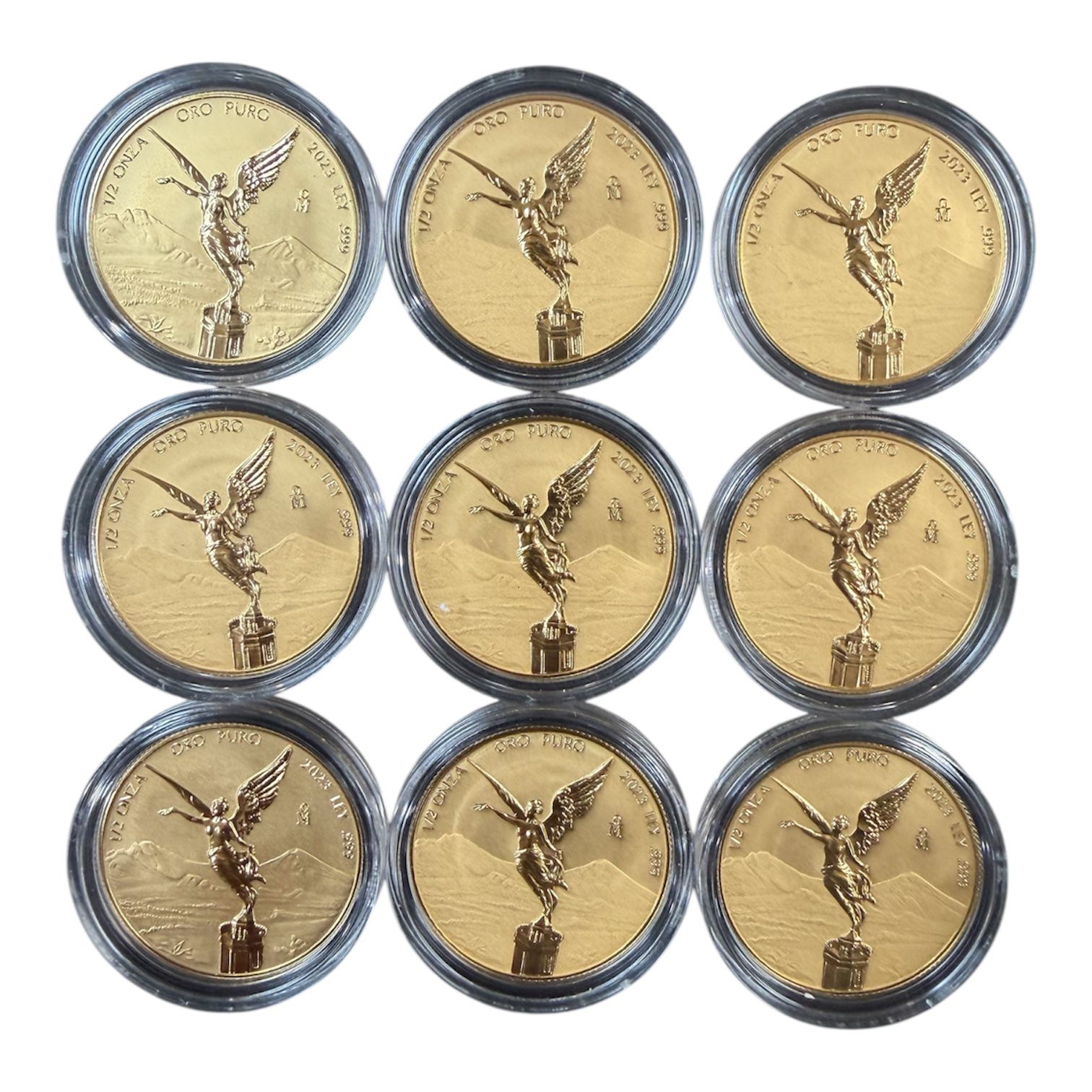 Picture of 2023 Mexico 1/2 oz Onza Reverse Proof Gold Libertad Coin - Low Mintage 1,000