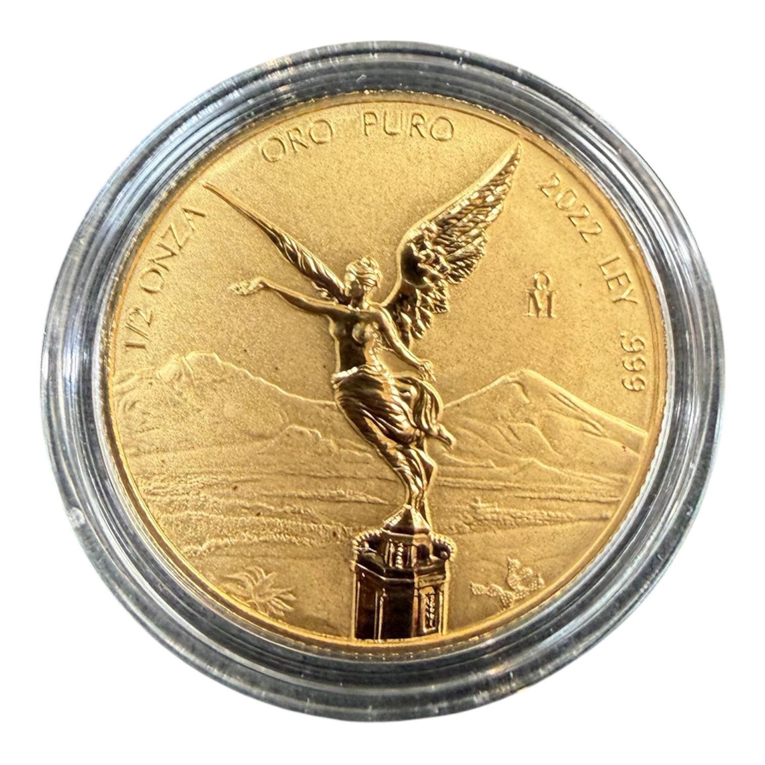 Picture of 2022 Mexico 1/2 oz Onza Reverse Proof Gold Libertad Coin - Ultra Low Mintage 500