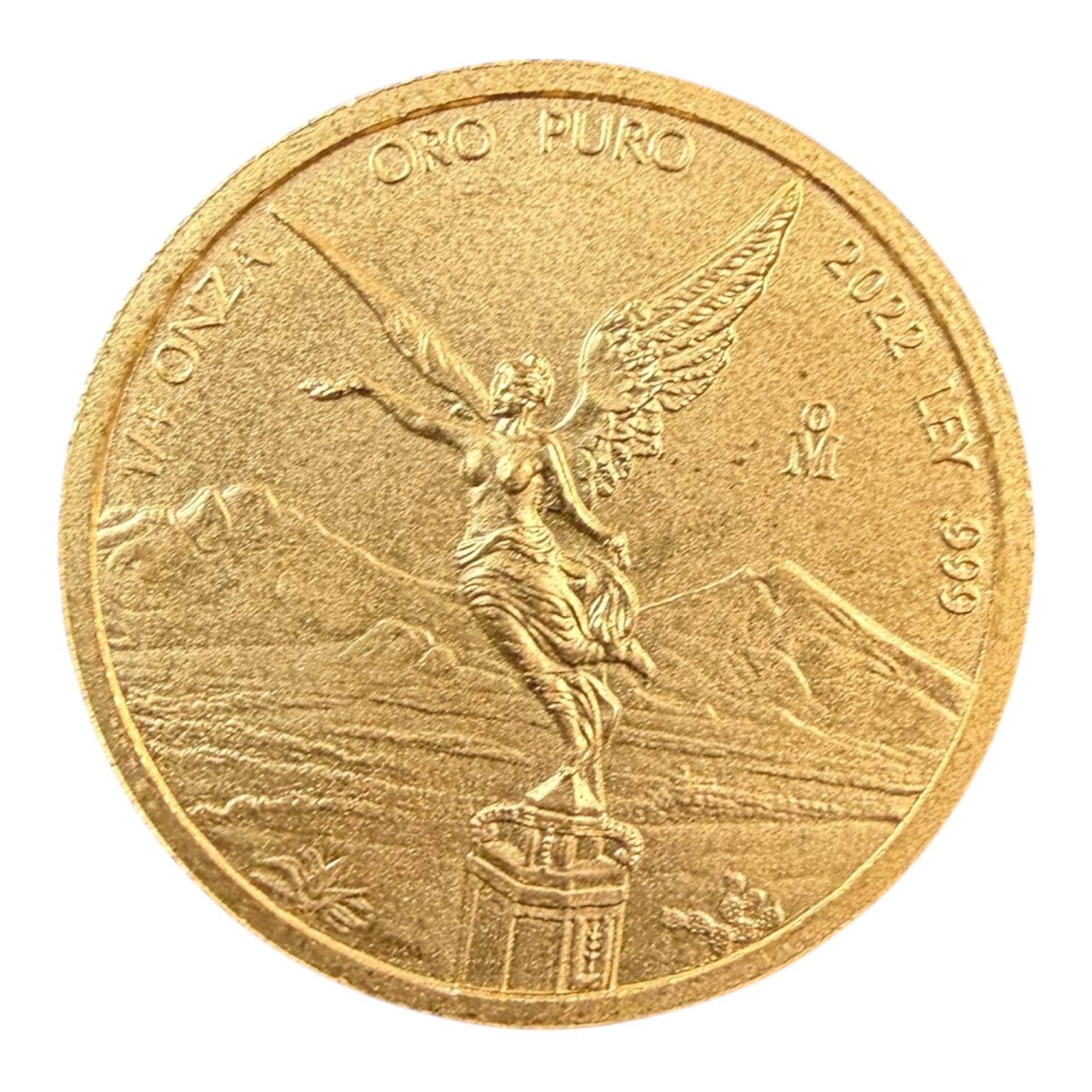 Picture of 2022 Mexico 1/4 oz Onza Gold Libertad Coin - Low Mintage 1,300