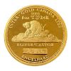 Picture of 1980 Canada Engelhard LTEE Beaver/Castor 1 oz Gold Round – Serial #3336