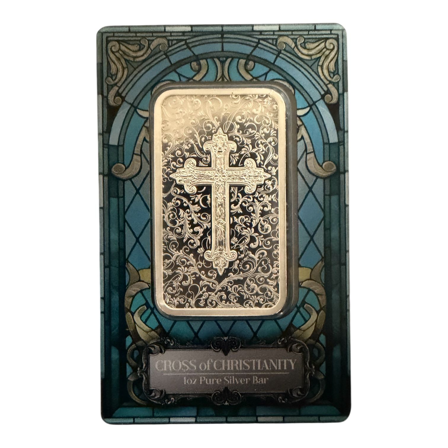 Picture of Pamp Religious 1 oz (Total 4oz) Silver Bars Set -Cross, Lakshmi, Eid, Am Yisrael