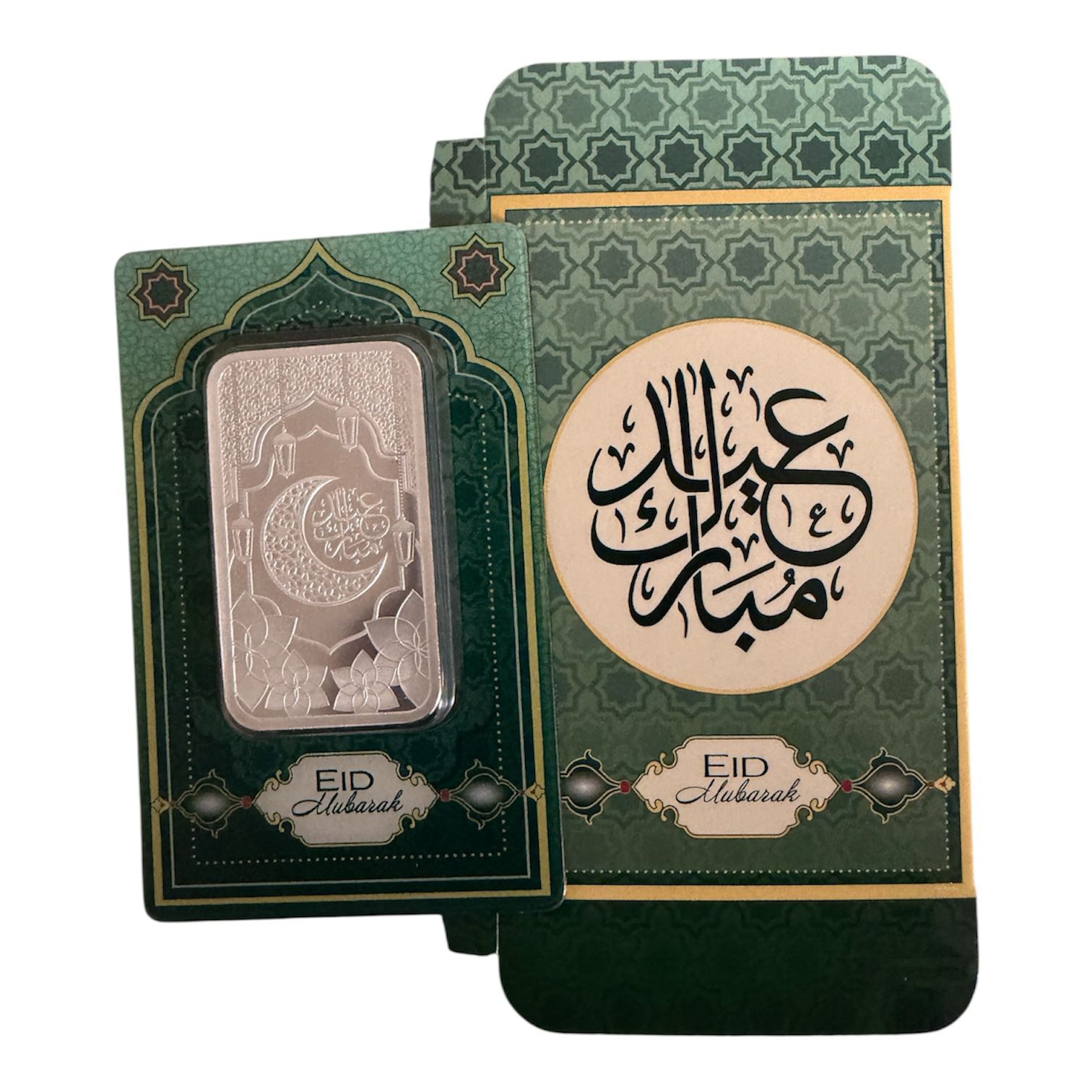 Picture of Pamp Religious 1 oz (Total 4oz) Silver Bars Set -Cross, Lakshmi, Eid, Am Yisrael