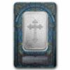 Picture of PAMP Suisse Cross of Christianity 1 oz Silver Bar - In Assay w/Sleeve