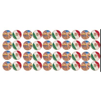 Show details for (Tube of 20) 2024 Mexico Libertad Sunset 1 oz Colorized Copper Round Picture of (Tube of 20) 2024 Mexico Libertad Sunset 1 oz Colorized Copper Round