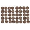 Picture of (Tube of 20 ) 2024 Clean Hands Dirty Money 1 oz Antiqued Copper Round