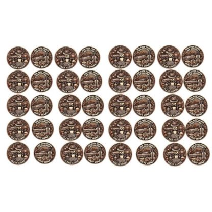 Show details for (Tube of 20 ) 2024 Clean Hands Dirty Money 1 oz Antiqued Copper Round Picture of (Tube of 20 ) 2024 Clean Hands Dirty Money 1 oz Antiqued Copper Round