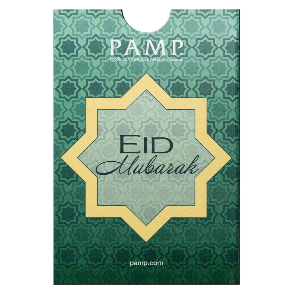 Picture of (Box of 25) PAMP Eid Mubarak 5 Gram Gold Bar in Assay – Total 125g Fine Gold