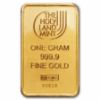 Picture of Holy Land Mint Am Israel Chai 5 x 1 Gram Gold Bars-In Assay (Serials 1–5)