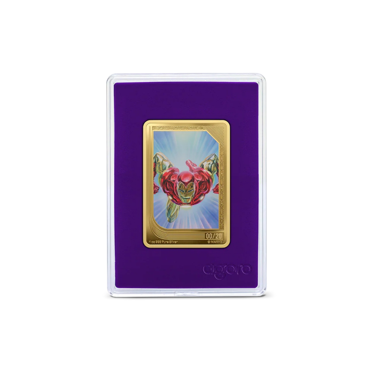 Picture of 2026 Agoro The Art of Marvel Comics 2 x 1 oz Silver Trading Coin Set