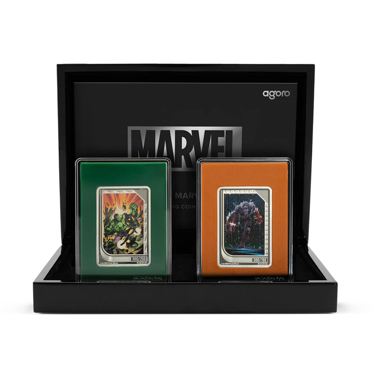 Picture of 2026 Agoro The Art of Marvel Comics 2 x 1 oz Silver Trading Coin Set