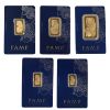 Picture of (Set of 5) PAMP Suisse Fortuna Gold Bar– 2.5g, 5g, 10g, 20g, 1 oz (Total 68.6gr)