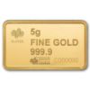 Picture of  PAMP America the Free - Bald Eagle 5g Gold Bar - In Assay