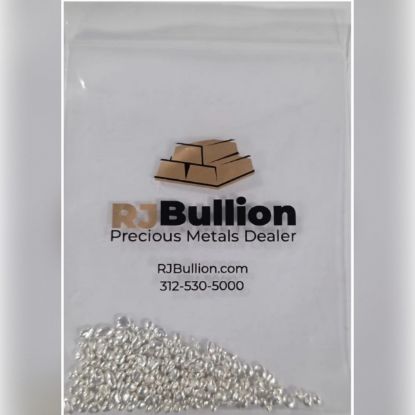 Picture of 20 gram .999 fine Silver Shot