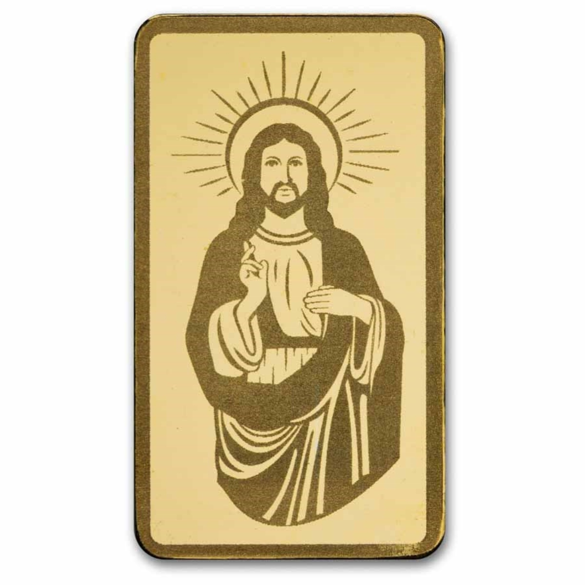 Picture of PAMP Blessings of Jesus Christ 1 gram Gold Bar (Dove & Cross)