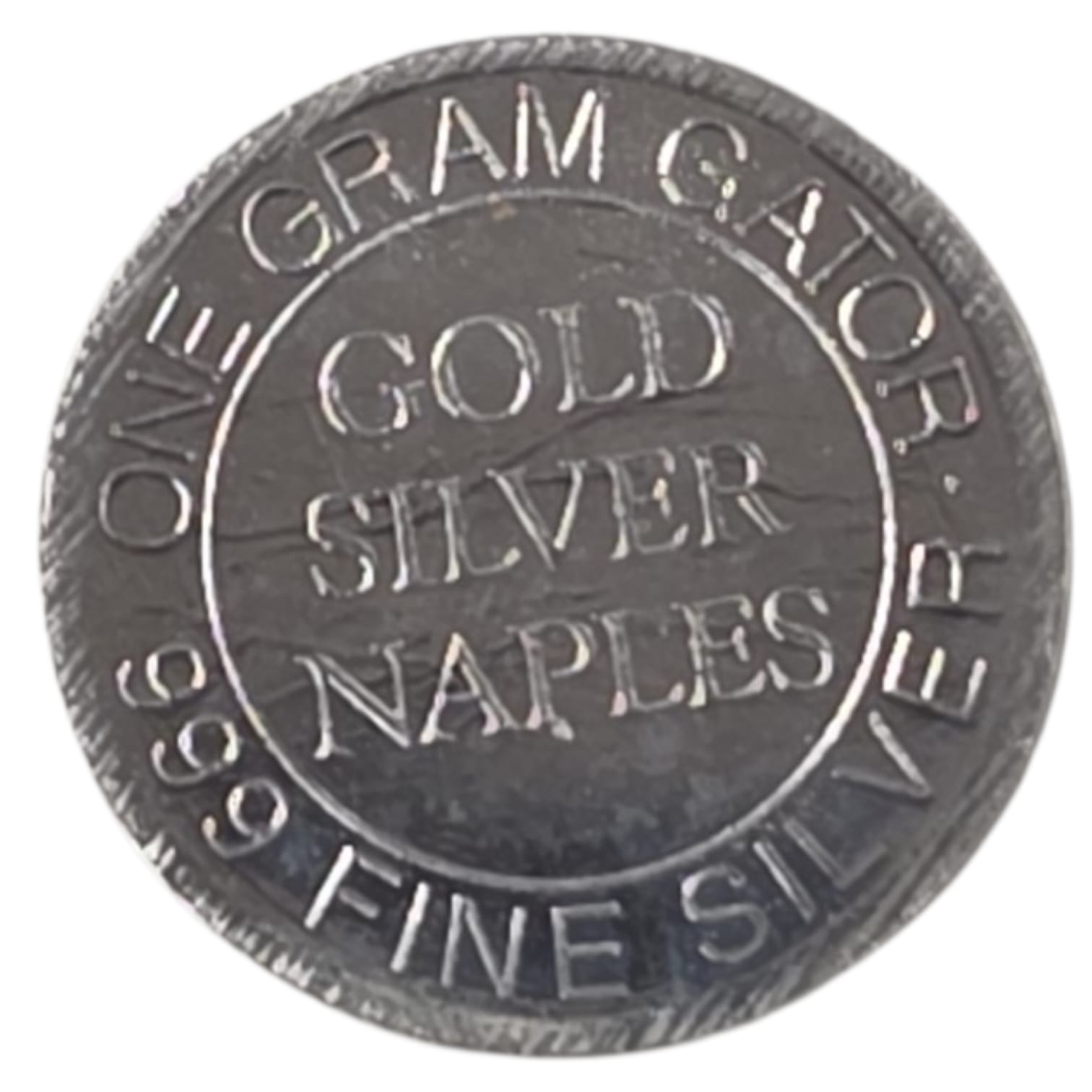 Picture of (Lot of 5)The Great State of Florida 1g Gator Silver Circulated Coin- Total 5g