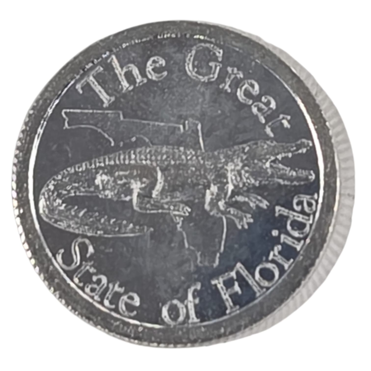 Picture of (Lot of 5)The Great State of Florida 1g Gator Silver Circulated Coin- Total 5g