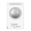 Picture of Pamp Mmtc Lotus  10 Gram Silver Coin - In Assay Card