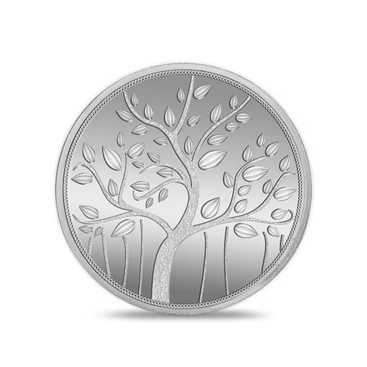 Picture of Pamp MMTC Banyan Tree of Life 10 Gram Silver Coin - In Mint Capsule