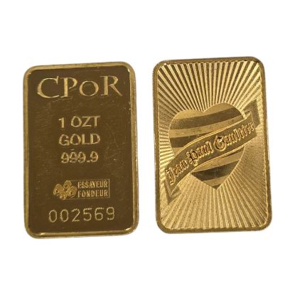 Picture of PAMP Suisse Jean Paul Gaultier 1 oz  Gold Bar - Circulated