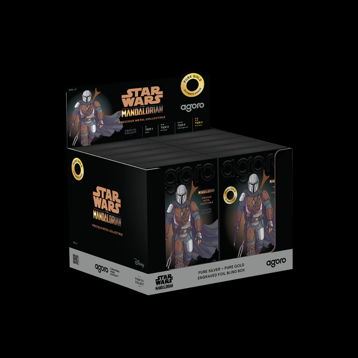 Picture of 2026 Agoro Star Wars The Mandalorian 5 Gram Silver Foil Blind Box