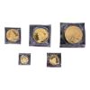 Picture of 1988 Chinese Panda 5 Coin Set Total 1.9 oz Gold - Original Plastic Holder
