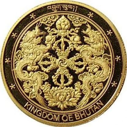 Picture of 2000 Bhutan Year of the Dragon 1 oz Gold Coin