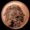 Picture of  (Lot of 20) Buffalo 1 oz Colorized Copper Round