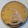 Picture of (Tube of 20) Don’t Tread On Me 1 oz Colorized Copper Rounds
