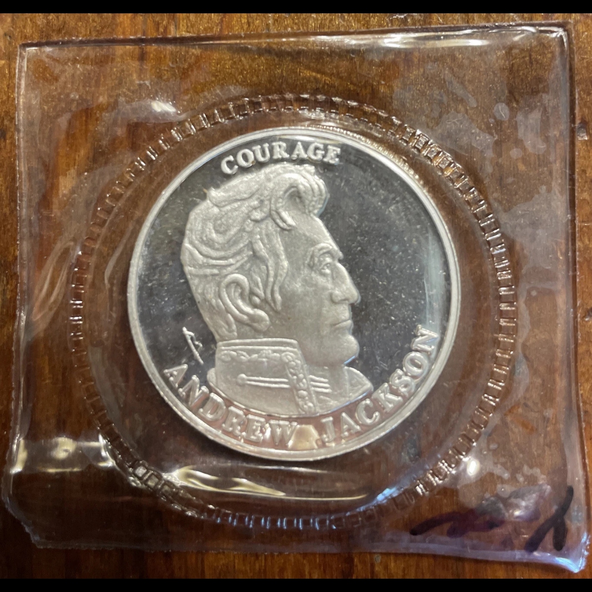 Picture of (Lot of 20) 1991 Liberty Lobby Andrew Jackson 1/2 Troy oz Silver Rounds