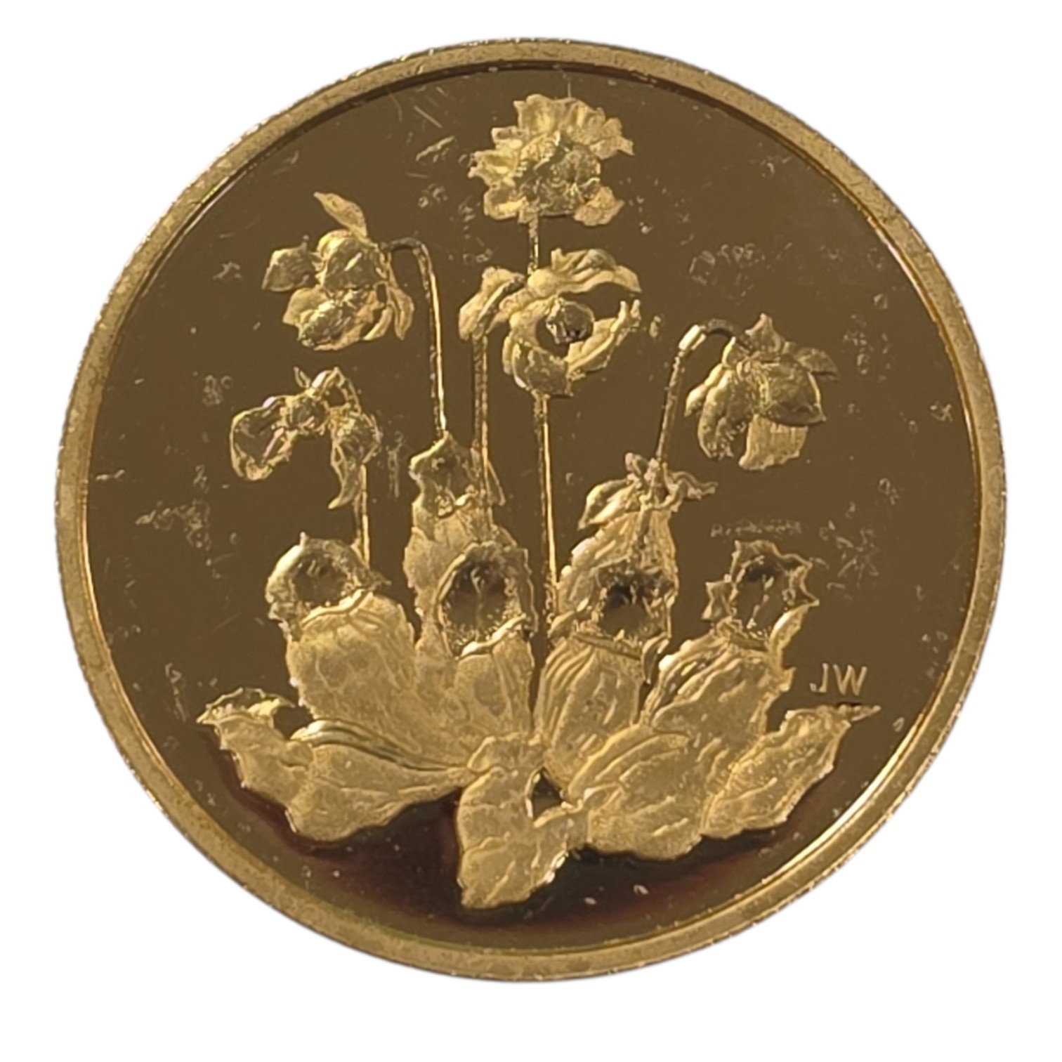 Picture of 2009 Pitcher Plant  Canada 1.125 oz Circulated Gold Coin 
