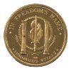 Picture of 1 oz Gold Avalon The Patriot Round with Red Spots and Minor Scratches