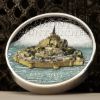 Picture of 2023 Cook Islands Mont Saint Michel 5 Oz Silver Proof Coin with Box & COA-30297