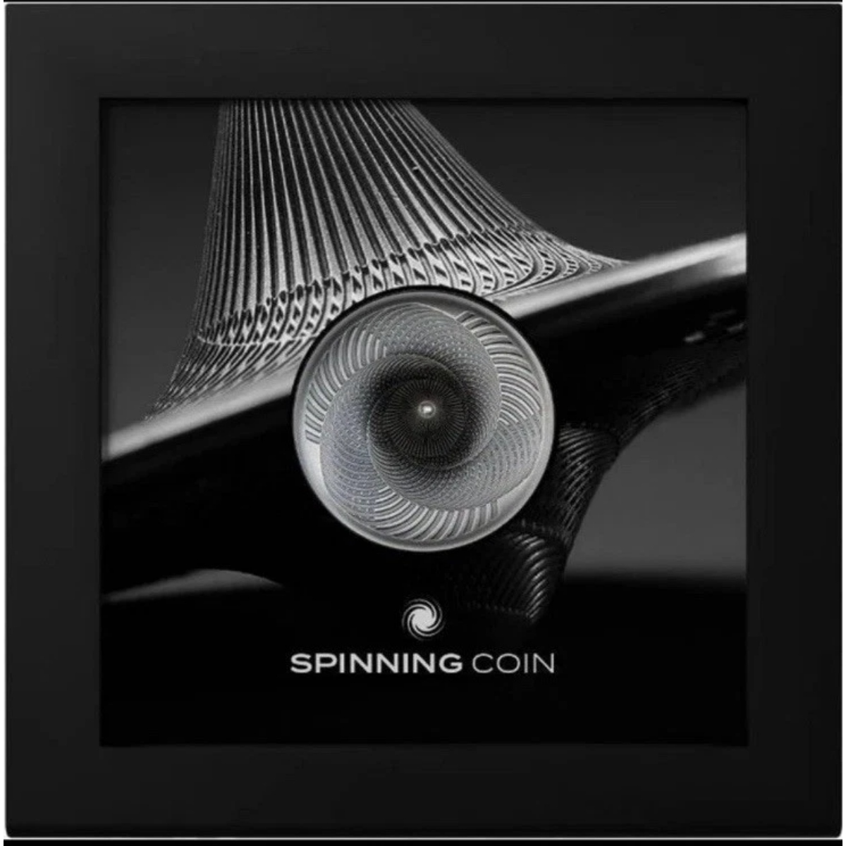 Picture of 2023 Cook Islands Spinning Coin 1oz Antique Finish Silver - 30051