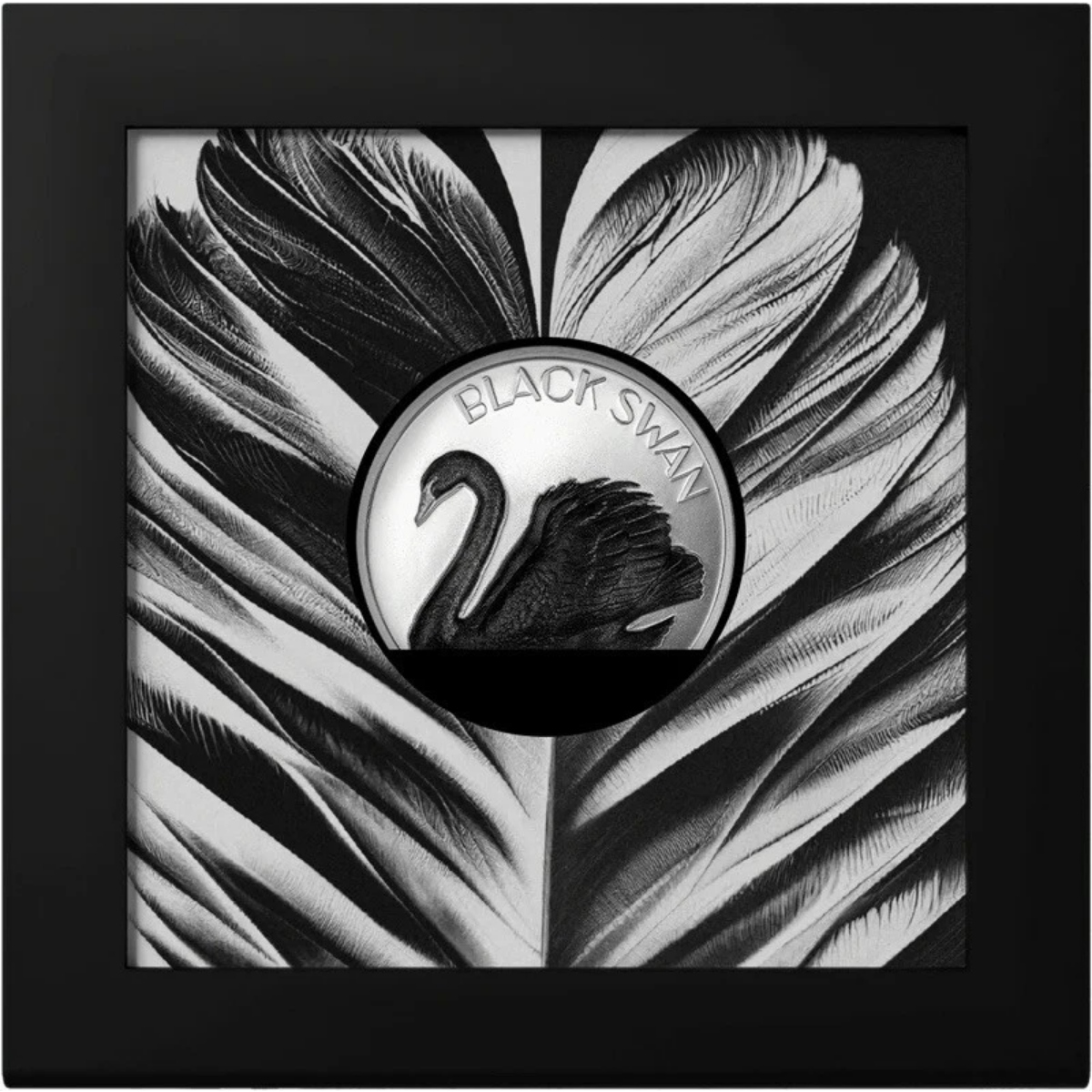 Picture of 2023 Cook Islands Black Swan 2 oz Black Proof Silver Coin - 30254