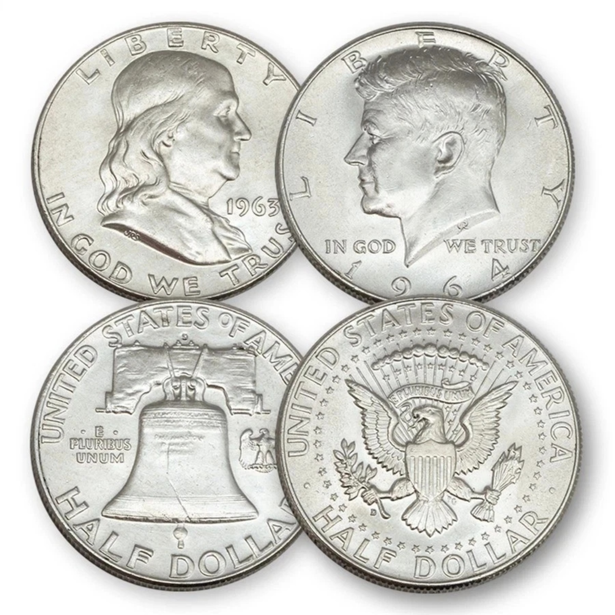 Picture of Roll of 20 - 90% Silver Half Dollar $10 Face Value