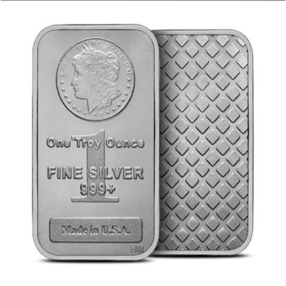 Picture of Highland Mint Morgan Tribute 1 oz Silver Bar - Sealed